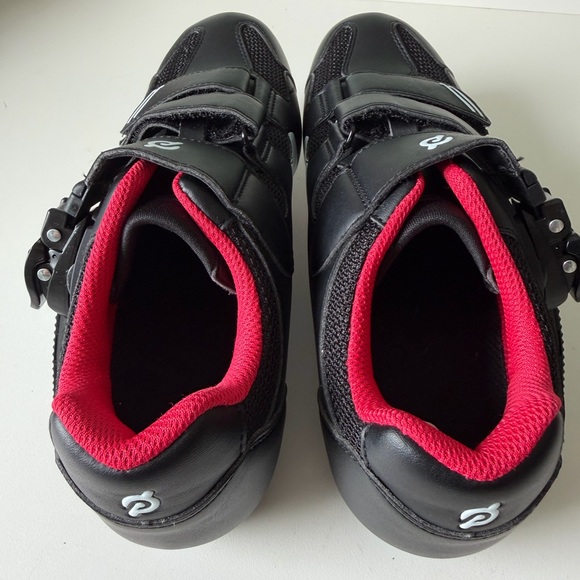 Peloton Cycling Shoes, Black, w/ Cleats, Size 40 - Picture 4 of 9
